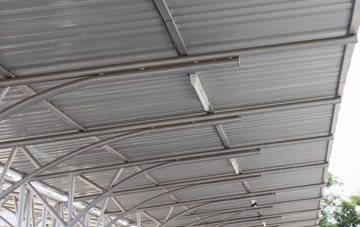 installing Burton Overy metal roofing