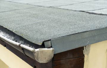 repair or replace Burton Overy flat roofing?